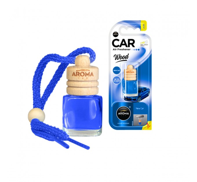 Ароматизатор Aroma Car Wood New Car, 6ml рідкий, ціна: 106 грн.