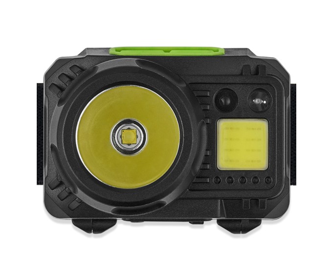 Фонарь налобный Winso Pro 500Lm, 5W CREE XPG+COB, 1200mAh/3xAAA, с сенсором белый/красный, цена: 836 грн.