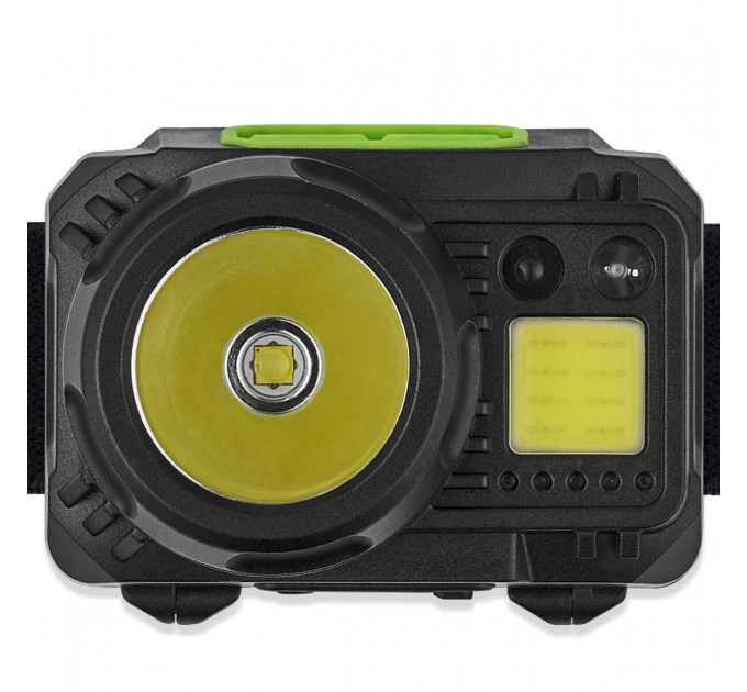 Фонарь налобный Winso Pro 500Lm, 5W CREE XPG+COB, 1200mAh/3xAAA, с сенсором белый/красный, цена: 828 грн.