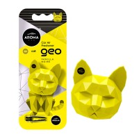 Ароматизатор Aroma Car Geo Cat - Yellow Vanilla Noire сухой