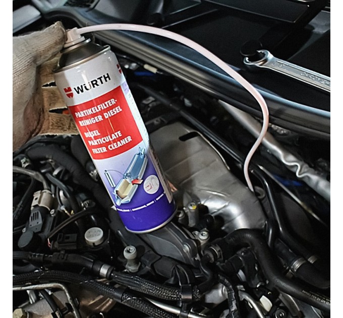 Очисник дизельного сажового фільтра Wurth 400мл, ціна: 798 грн.