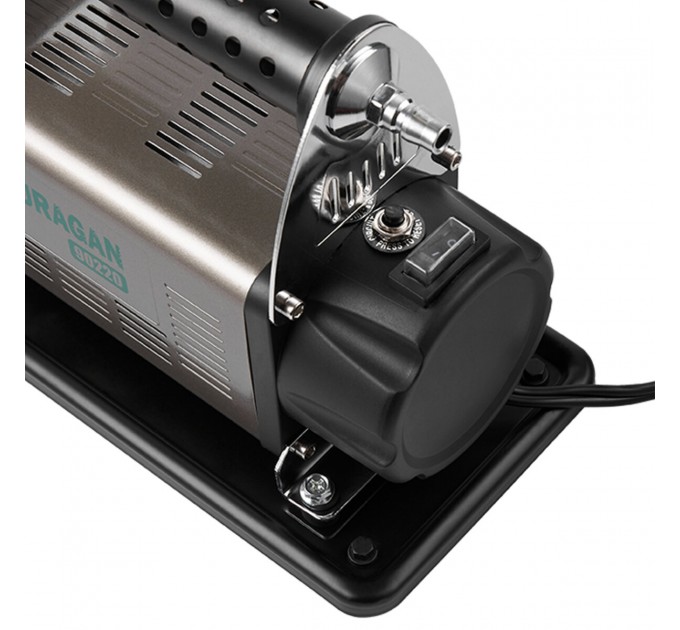 Компрессор автомобильный Uragan 10Атм 160л/мин 600Вт с зажимами АКБ, цена: 4 669 грн.