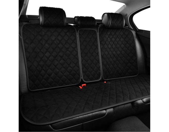 Комплект преміум накидок для сидінь CarLife Nitro, black, ціна: 4 734 грн.