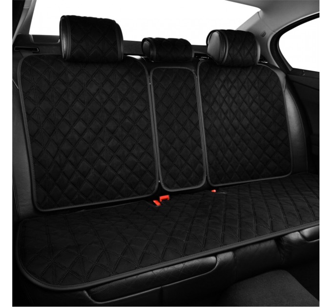 Комплект преміум накидок для сидінь CarLife Nitro, black, ціна: 4 734 грн.
