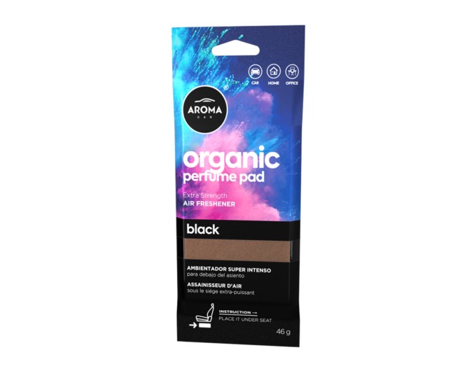Ароматизатор Aroma Car Organic Perfume Pad 46г - Black сухой, цена: 149 грн.