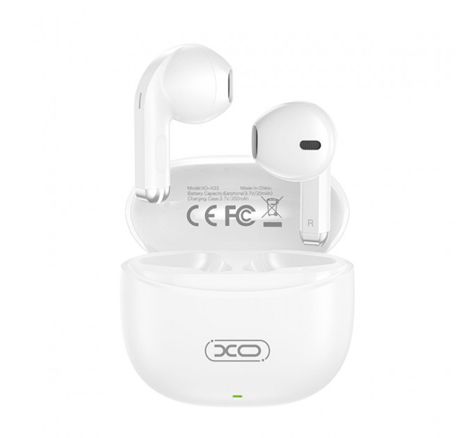 Беспроводные наушники XO TWS X33 Yu Jing белые, цена: 379 грн.