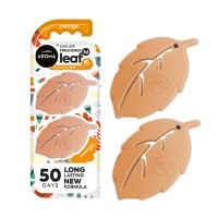 Ароматизатор на дефлектор Aroma Car Leaf 3D Mini - Mango сухой