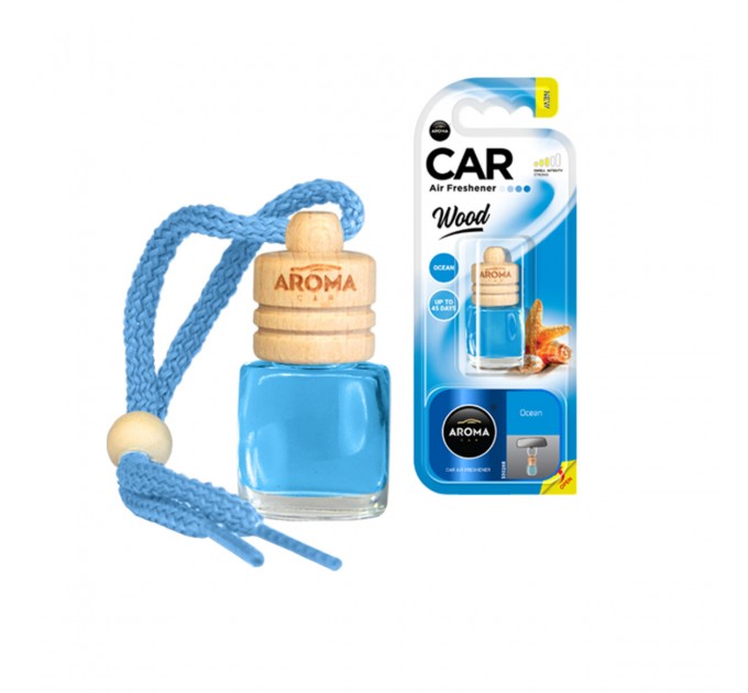 Ароматизатор Aroma Car Wood Ocean, 6ml рідкий, ціна: 106 грн.