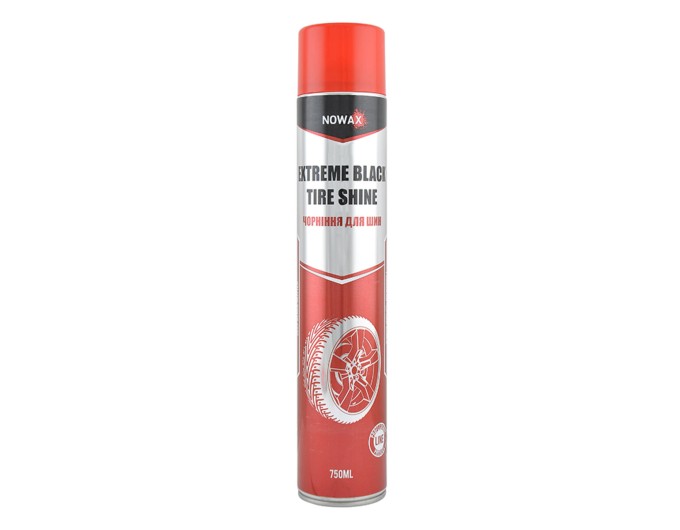Чорніння для шин Nowax Tire Shine Extreme Black, 750мл, цена: 290 грн.