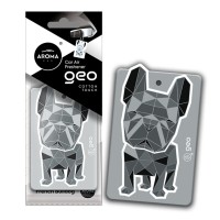 Ароматизатор Aroma Car Cellulose Geo Dog - White Cotton Touch сухой