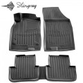 Renault Fluence (2009-2015) комплект 3D ковриков с 5 штук (Stingray), цена: 1 870 грн.