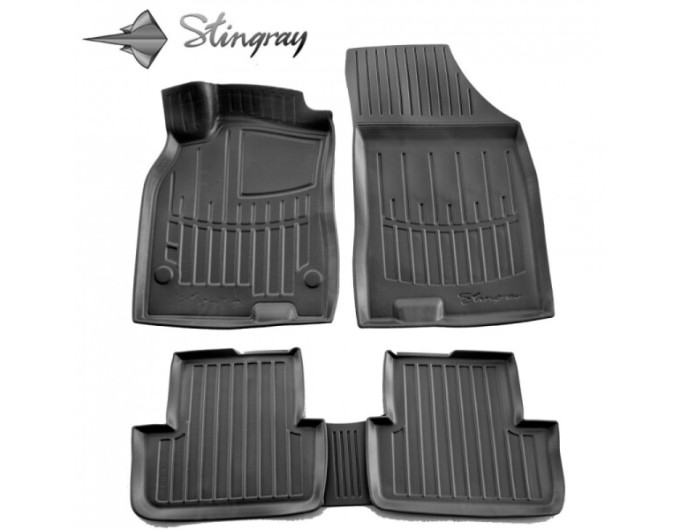 Renault Fluence (2009-2015) комплект 3D ковриков с 5 штук (Stingray), цена: 1 870 грн.
