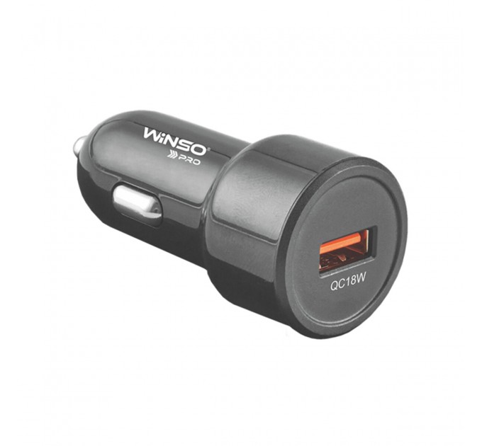 Автомобільний зарядний пристрій Winso Pro QC18W USB-A, ціна: 136 грн.