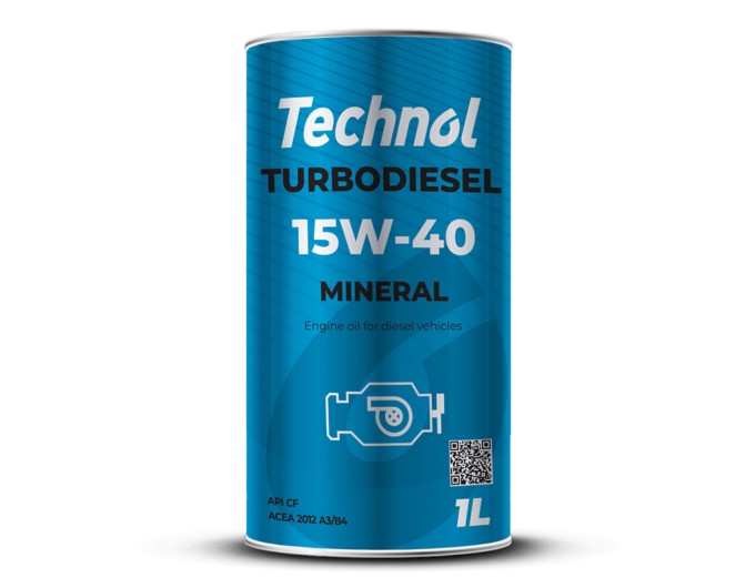 Моторное масло Technol Turbodiesel 15W-40 1л, цена: 143 грн.