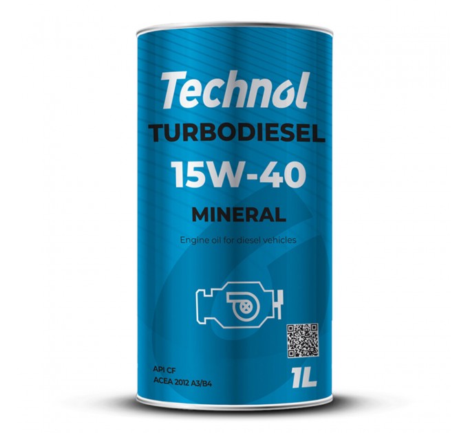 Моторное масло Technol Turbodiesel 15W-40 1л, цена: 143 грн.
