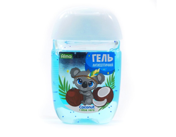 Антисептичний гель Alma Sept для рук Jungle Coconut 40мл, ціна: 42 грн.