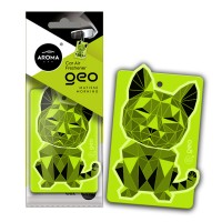 Ароматизатор Aroma Car Cellulose Geo Cat - Green Matisse Morning сухой