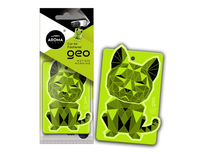 Ароматизатор Aroma Car Cellulose Geo Cat - Green Matisse Morning сухой, цена: 57 грн.