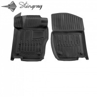 Mercedes-Benz W164 ML (2005-2011) комплект 3D ковриков с 2 штук (Stingray)