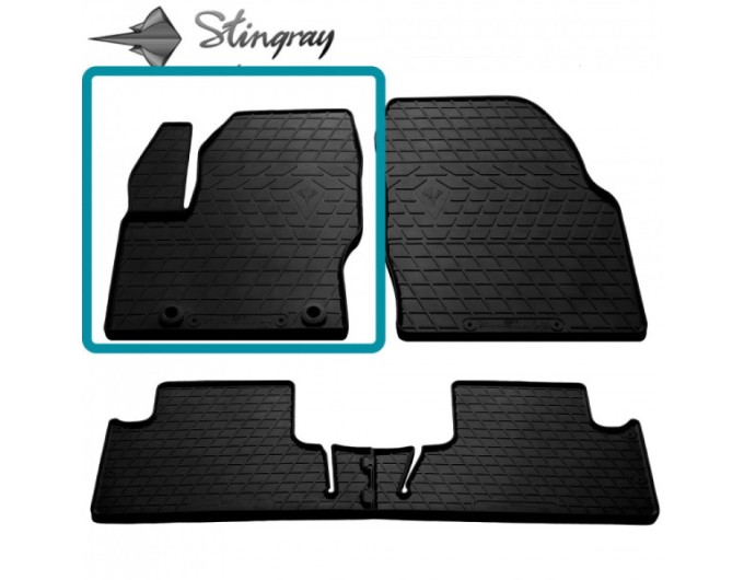 Ford C-Max (2011-...) коврик передний левый кліпса гачки (Stingray), цена: 942 грн.