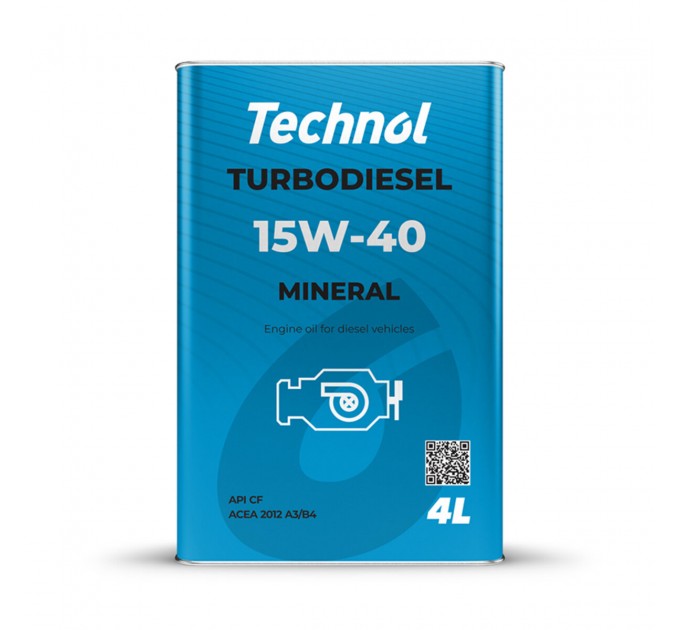 Моторное масло Technol Turbodiesel 15W-40 4л, цена: 519 грн.