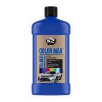 Полироль для кузова K2 Color Max восковой синий 500мл