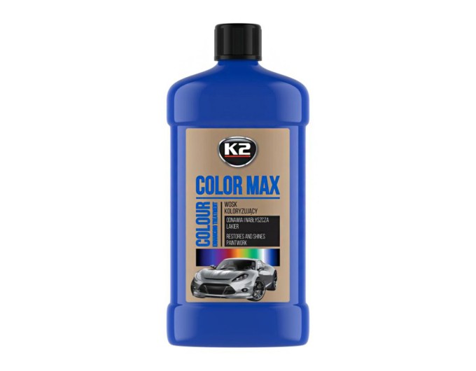 Поліроль для кузова K2 Color Max восковий синій 500мл, ціна: 171 грн.