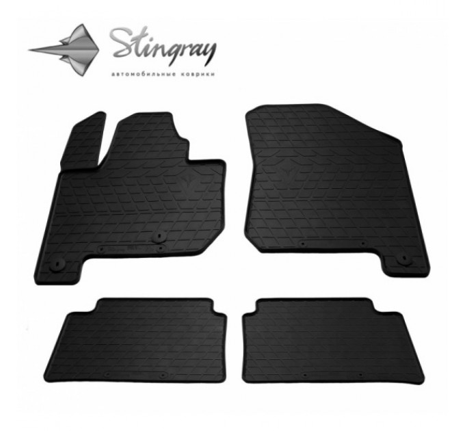 Kia SOUL EV (2014-2019) комплект килимків з 4 штук (Stingray), ціна: 1 264 грн.