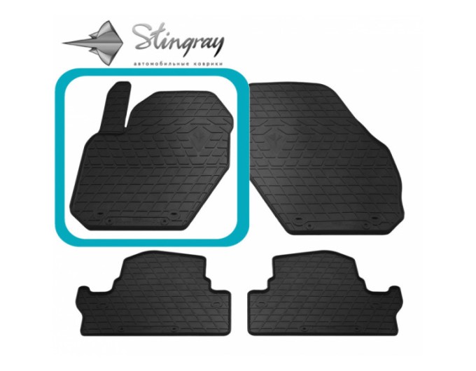Volvo V60 I (2010-2018) килимок передній лівий (Stingray), ціна: 789 грн.