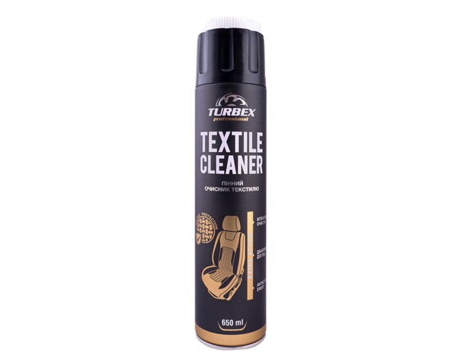 Очисник тканинної оббивки Turbex Textile Cleaner пінний аерозоль 650мл, ціна: 169 грн.