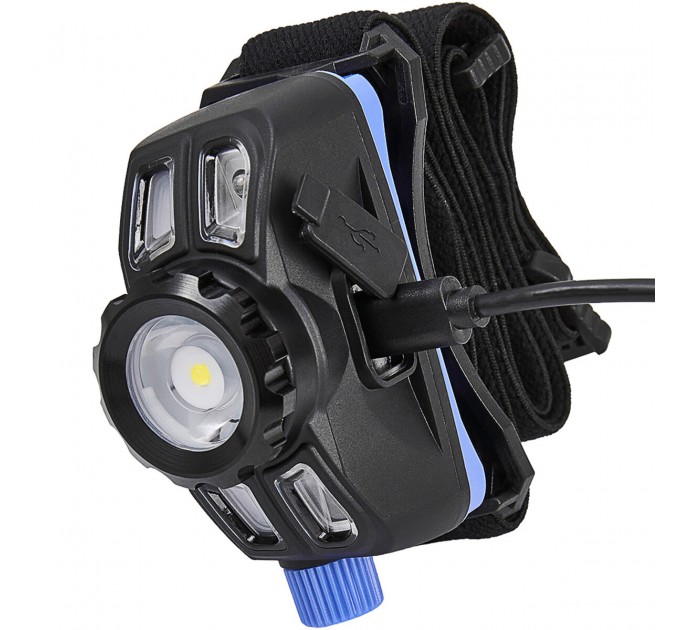 Фонарь налобный Brevia 400Lm, 5W LED, Zoom, Sensor, 1400mAh, цена: 1 245 грн.