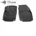Ford Mondeo IV (20010-2014) комплект 3D ковриков с 2 штук (кругла кліпса) (Stingray), цена: 1 137 грн.