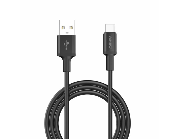Кабель Winso Pro USB to Type-C TPE 1,2м чорний, ціна: 87 грн.