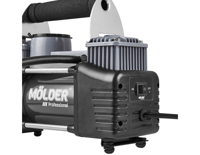 Компрессор автомобильный Molder Master Air 12В 10Атм 90л/мин с зажимами АКБ, цена: 2 628 грн.