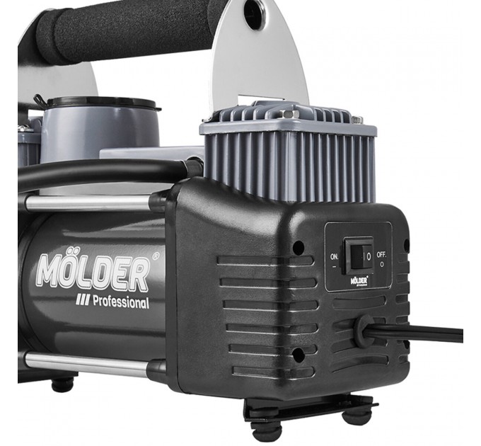 Компрессор автомобильный Molder Master Air 12В 10Атм 90л/мин с зажимами АКБ, цена: 2 628 грн.