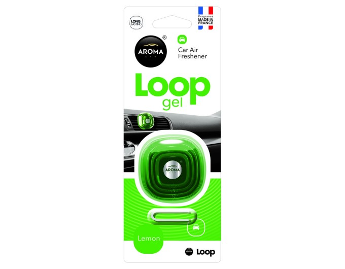 Ароматизатор Aroma Car Loop Lemon гелевий, ціна: 138 грн.