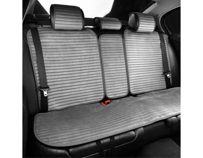 Комплект преміум накидок для сидінь CarLife Sport, grey, ціна: 4 561 грн.