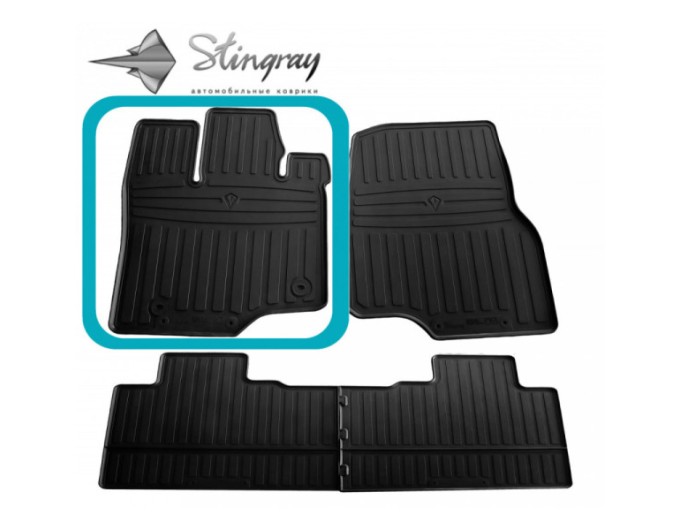 Ford F-150 (Super/Crew cab) (2014-...) коврик передний левый (Stingray), цена: 989 грн.