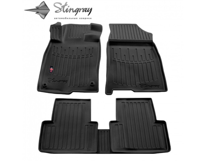 Honda Civic (4d/5d) (2017-...) комплект 3D ковриков с 5 штук (Stingray), цена: 1 870 грн.