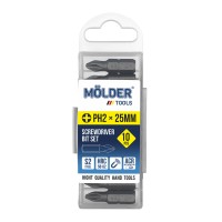 Набір біт Molder PH2x25мм 10шт