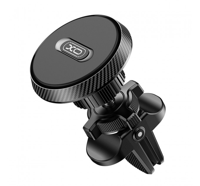 Держатель телефона автомобильный XO C122 Round Magnetic Bracket with Air Outlet черный, цена: 169 грн.
