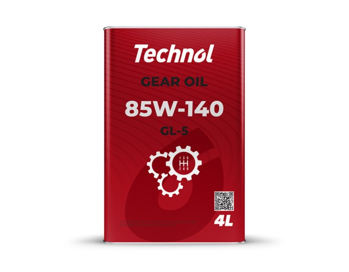 Трансмиссионное масло Technol Gear Oil 85W-140 GL5 4л, цена: 845 грн.