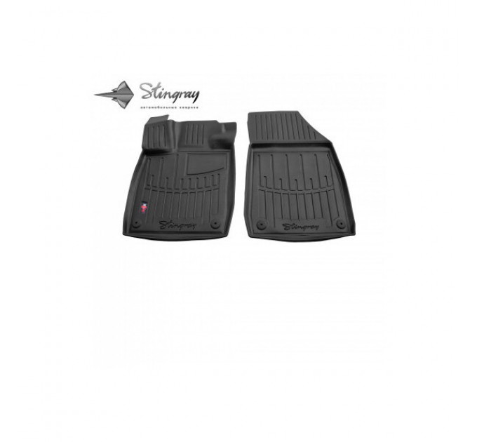Skoda ENYAQ iV (2021-) комплект 3D килимків з 2 штук (Stingray), ціна: 786 грн.
