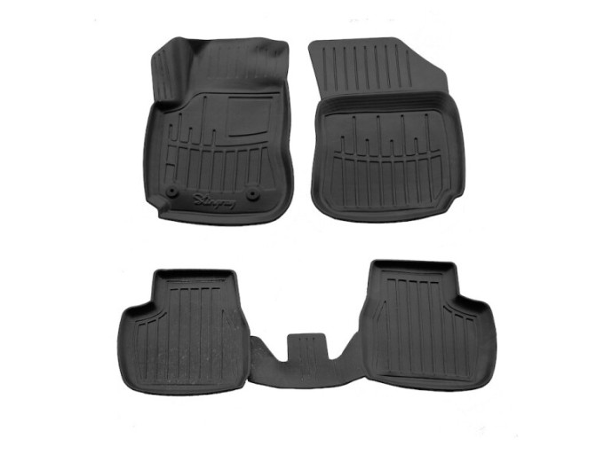 Citroen C4 Cactus (2014-2020) комплект 3D ковриков с 4 штук (Stingray), цена: 1 870 грн.