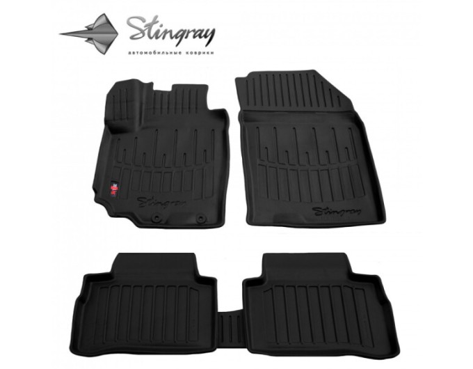 Suzuki Vitara II (2015-...) комплект 3D ковриков с 5 штук (Stingray), цена: 1 870 грн.