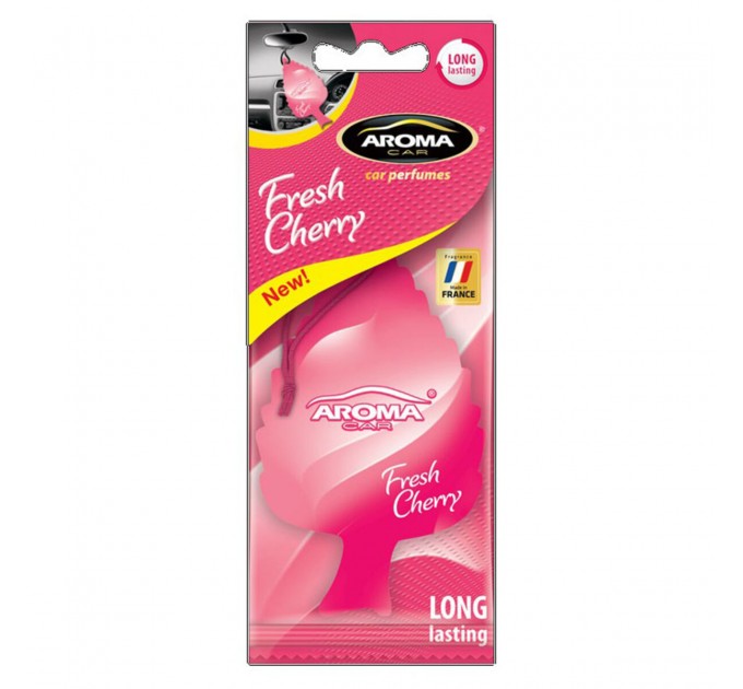 Ароматизатор Aroma Car Leaf Fresh Cherry сухой, цена: 41 грн.