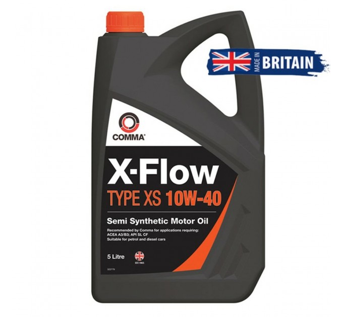 Моторное масло Comma X-FLOW TYPE XS 10W-40 5л, цена: 1 161 грн.
