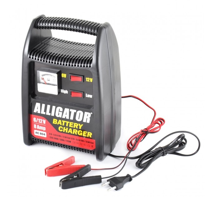 Зарядний пристрій АКБ Alligator 6/12В 120А·год 8А, ціна: 1 095 грн.