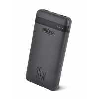 Повербанк (Power Bank) Brevia 10000mAh 15W Li-Pol чорний