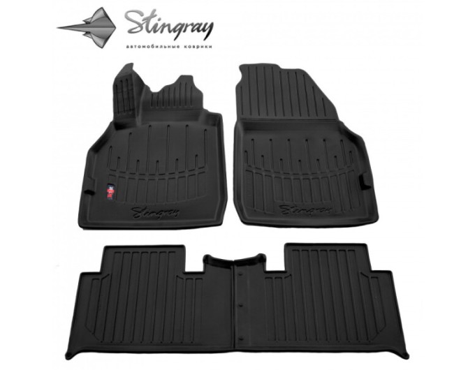 Renault Grand Scenic (2003-2009)Комплект 3D килимків з 4х штук (Stingray), цена: 1 870 грн.